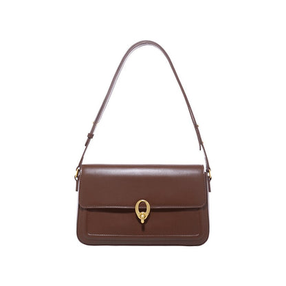 LA FESTIN Designer Women Fashion Brand One-shoulder Messenger New Trendy All-match Simple Underarm Square Bags Leather