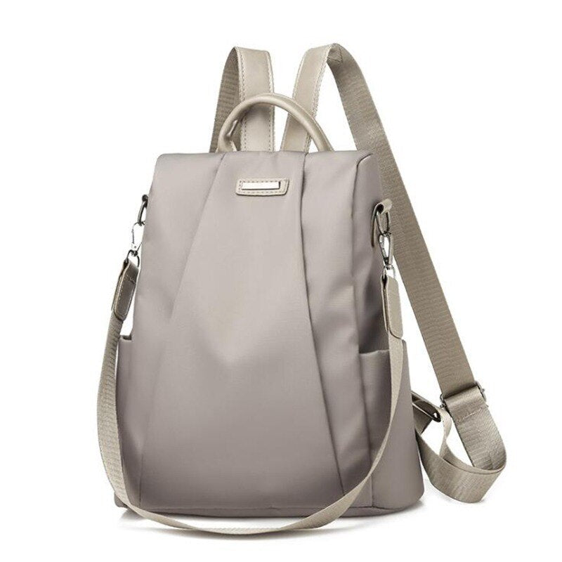 Women Genuine Leather Backpack School Bag Classic Black Waterproof Travel Shoulder Bag Multi-function Backpack Women