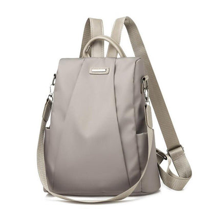 Women Genuine Leather Backpack School Bag Classic Black Waterproof Travel Shoulder Bag Multi-function Backpack Women