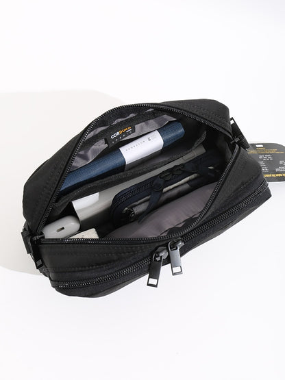 Japanese Style Crossbody Bag Cordura Nylon Cloth Shoulder Bag Waterproof Men’S Chest Bag Fashion Lightweight Handbag For Men