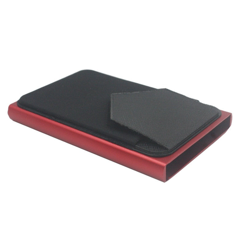 Credit Card Holder Men Slim Anti Protect Travel ID Cardholder Women Rfid Wallet Metal Case Porte Carte