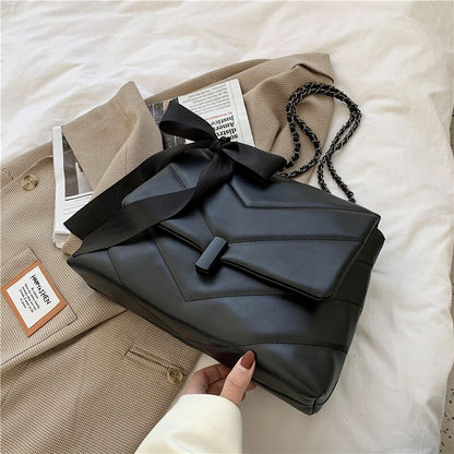 Bag Women&#39;s New Fashion Autumn And Winter High-capacity Single Shoulder Messenger Bag Fashion Tote Bag