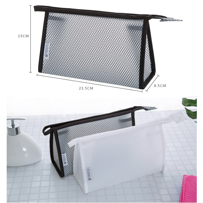 Make Up Organizer Case New Pvc Transparent Cosmetic Bag Women Waterproof Travel Makeup Tolitery Bags Cosmetic Travel Bag