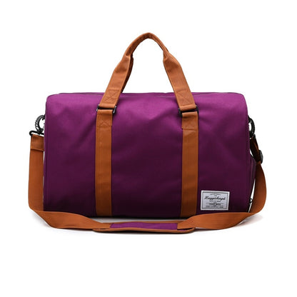 Travel Bag Short Tour Weekender Sports Gym Duffel Bag Water-Resistant  Suitcase Luggage Shoulder Bag with Shoes Compartment