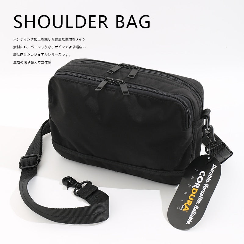 Japanese Style Crossbody Bag Cordura Nylon Cloth Shoulder Bag Waterproof Men’S Chest Bag Fashion Lightweight Handbag For Men