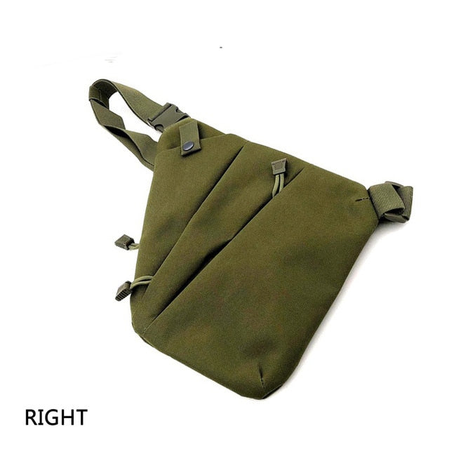 Multifunction Tactical Shoulder Bag Concealed Hand Gun Holster Bag Men Left Right Hand Pistol Pack Anti-theft Chest Bag Hunting