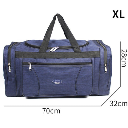 Oxford Waterproof Men Travel Bags Hand Luggage Big Travel Bag Business Large Capacity Weekend Duffle Travel Bag