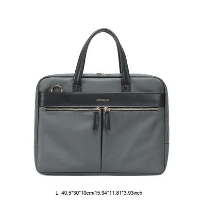 OYIXINGER Women&#39;s Briefcase Business Tote Messenger Bags For Female A4 Document Storage 13 14 15 Inch Laptop Bag For Macbook Hp