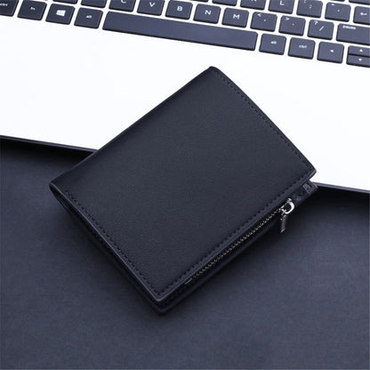 Fashion Casual Short Men Wallet Casual Travel Portable Male Credit Card Holder Coin Purse Lightweight PU Popular Simple Wallets