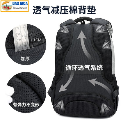 Large Capacity Bag pack Men Laptop 15.6 Oxford High School Bags Teen College Student Back Pack Multifunctional Backpack