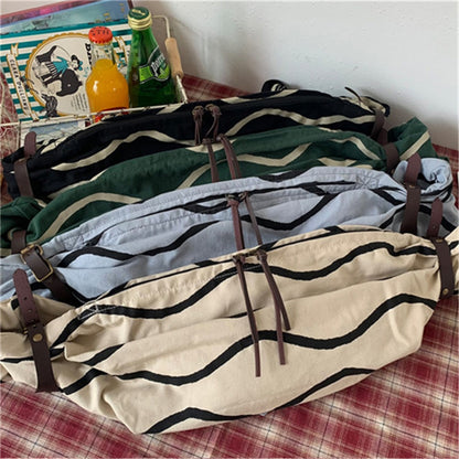 Spring New Ladies Shoulder Bag High-quality Canvas Women Crossbody Bags Panelled Designer Women Travel Bags Bolsos De Mujer