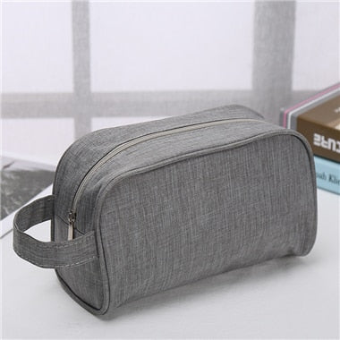 PURDORED 1 Pc Large Men Washing Bag Waterproof Makeup Bag Travel Beauty Women Cosmetic Bag Organizer Toiletry Bag Necessaries