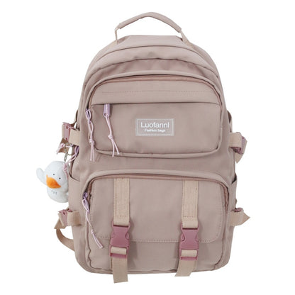 JOYPESSIE Fashion Men Backpack Waterproof Nylon Rucksack for Teenager Schoolbag Kawaii Women Bag Lovers Travel Shoulder Mochila