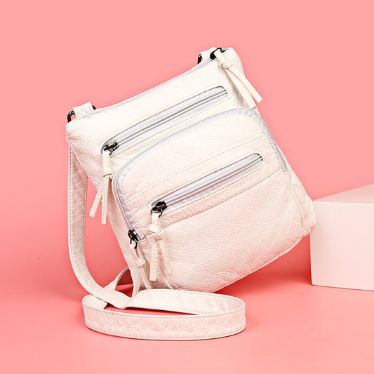 Women&#39;s Bag Purses Flap Coin Purse Multi-Layer Casual Shoulder Bag PU Leather Bag Women Luxury Shoulder Women Bag Crossbody Bags