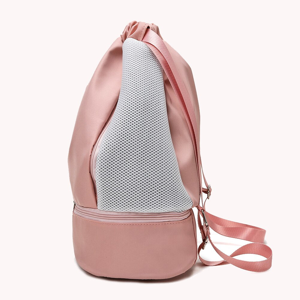 Sports Fitness Backpack Dry And Wet Separation Large Capacity Waterproof Beach Swimming Bag Wet And Dry Separation Sports Bag