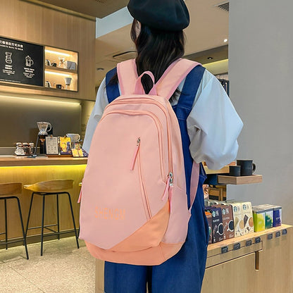 Korean Version Of The Fashion Female Student Computer Backpack Ultra-Light Large-Capacity 50 L Mountaineering Travel Backpack