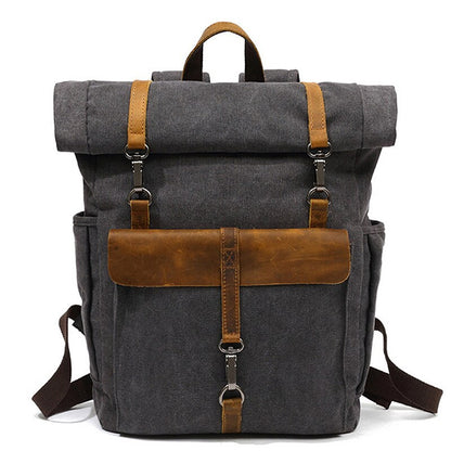 Vintage Travel Bags For Men New Canvas Backpack Luggage Rucksack Casual School Bags Mochila Laptop Backpacks