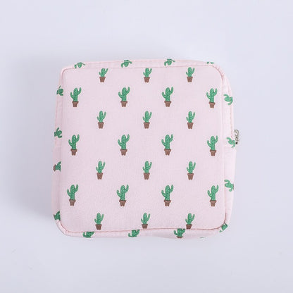 Fashion Women&#39;s Small Cosmetic Bag Travel Mini Sanitary Napkin Storage Bag Coin Money Card Lipstick Storage Bag Wallet Bag