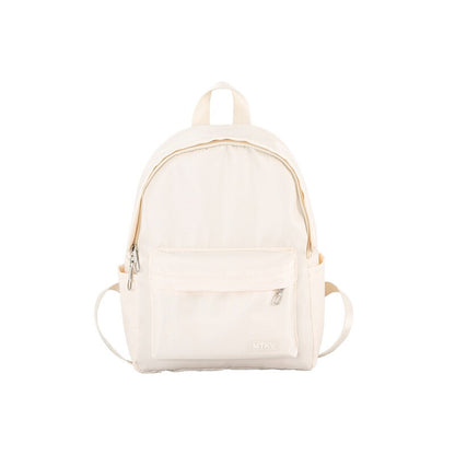 Waterproof Nylon School Backpack Women&#39;s Backpacks for Teenagers Girls Outdoor Travel Women Bag Solid Color Schoolbag Mochila
