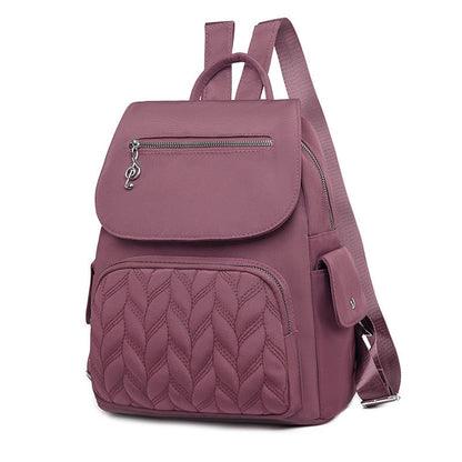Waterproof Backpack for Women Bags Female School Bags Fashion Ladies Girls Travel Backpack Solid Color Women Shoulder Backpacks