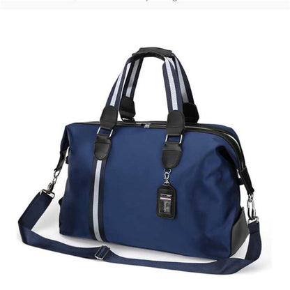 Large Capacity Men&#39;s Travel Bag Women Waterproof Nylon Hand Luggage Crossbody Multifunction Duffle Bags Packing Cubes Tote