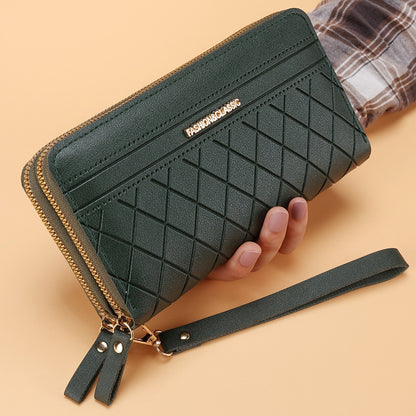 Long Women&#39;s Wallet Female Purses Tassel Coin Purse Card Holder Wallets Female Pu Leather Clutch Money Bag Pu Leather Wallet