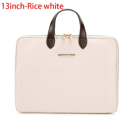 Laptop Bag 13 14 15.6 Inch Waterproof Notebook Bag Sleeve For Macbook Air ASUS Lenovo Dell Huawei Shoulder Handbag Briefcase Bag