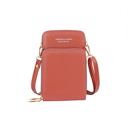 Women Wallet Brand Mobile Phone Bags Small Card Holders Handbag Purse Clutch Wallets Messenger Shoulder Bag Female Ladies Purse
