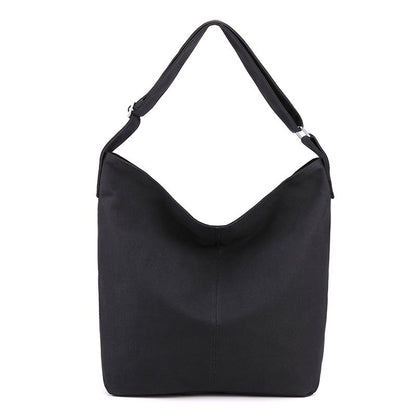 Fashion Canvas Women Bags Casual Totes Female Large Travel Shoulder Messenger Bag College Student Bag Solid Color Lady Handbags