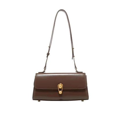 Retro Designer Shoulder Bags Women Microfiber Leather Bag Underarm Small Square Bags Fashion Western Style Messenger Bags LF001