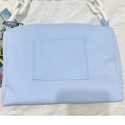 YICIYA Underarm Bag Transformation Nylon Portable Ins Acrylic Chain Bag Women