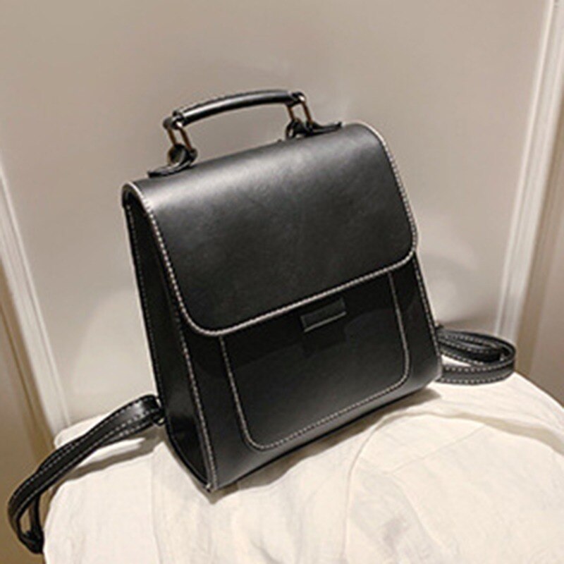 New Mini Women Cute Backpacks Trend High Quality Soft Leather Rucksack Fashion Women's Backpack Small Brand Designer Backbags