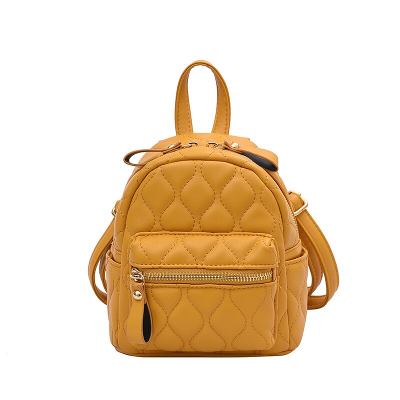 Fashion Mini Backpack Woman Brand Designer Shoulder Crossbody Bag High Quality Soft Leather School Bag Autumn New Lady Backpack