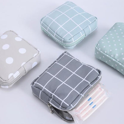 Fashion Women&#39;s Small Cosmetic Bag Travel Mini Sanitary Napkin Storage Bag Coin Money Card Lipstick Storage Bag Wallet Bag