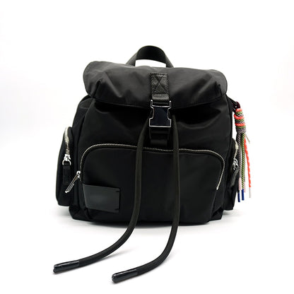 Fashion Brand Tassel Women&#39;s Backpack Nylon Waterproof Travel Female Backpacks Casual Large Capacity Flap School Backpack Bolsos