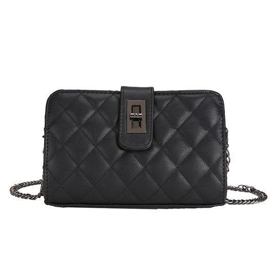 Korean All-match Women&#39;s Bag Small Square Bag Diamond Lattice Chain Bag Crossbody Bags for Women Handbags Women Bags