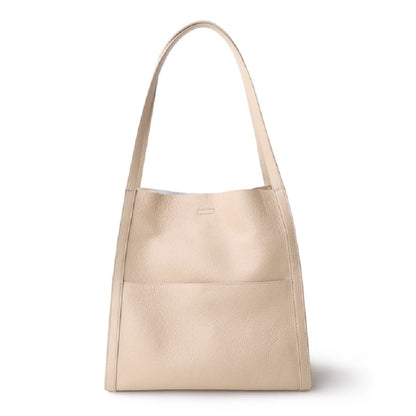 Women Bag Female Luxury Shoulder Bags Lady Soft 100% Cowhide Genuine Leather Niche Design Tote Bucket Handbag