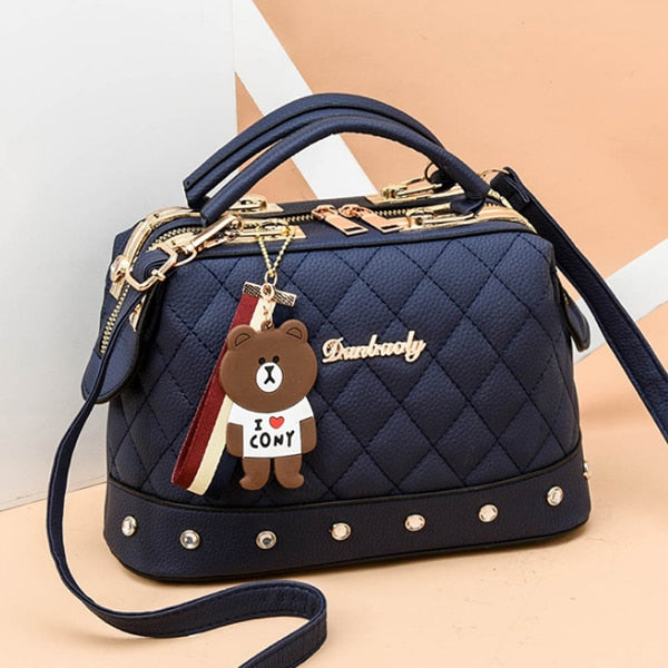 Top-handle Bags Brand Women Leather Designer Handbags High Quality Shoulder Bags Ladies Handbags Fashion Brand PU Women Bags