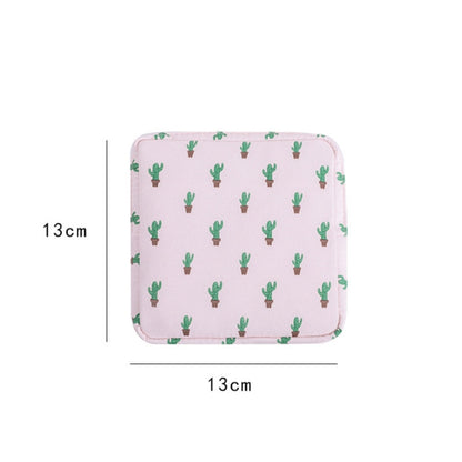 1PCS Women Cosmetic Bag Case Necessary Cute Travel Organizer Fashion Girl  Lipstick Sanitary Pads Toiletry Bags Makeup Pouch