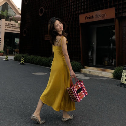 Luxury Designer Brand Logo Bag for Woman Charity Edition Shopping Tote Design Handbags Summer Beach Hand Woven Plaid Basket