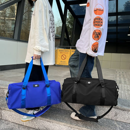 Fitness Men&#39;s Bag Sports Training Messenger Portable Travel Travel Large Capacity Storage Luggage Women&#39;s Bag With Shoe Storage