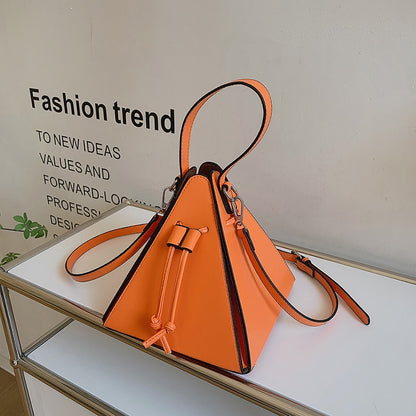 Fashion Ladies Shoulder Bags Handbag Sense of luxury Women Bags High quality Leather Crossbody Bag Designer Female Triangle Bags