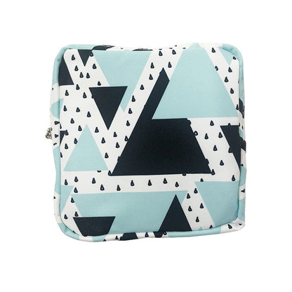 Fashion Women&#39;s Small Cosmetic Bag Travel Mini Sanitary Napkin Storage Bag Coin Money Card Lipstick Storage Bag Wallet Bag