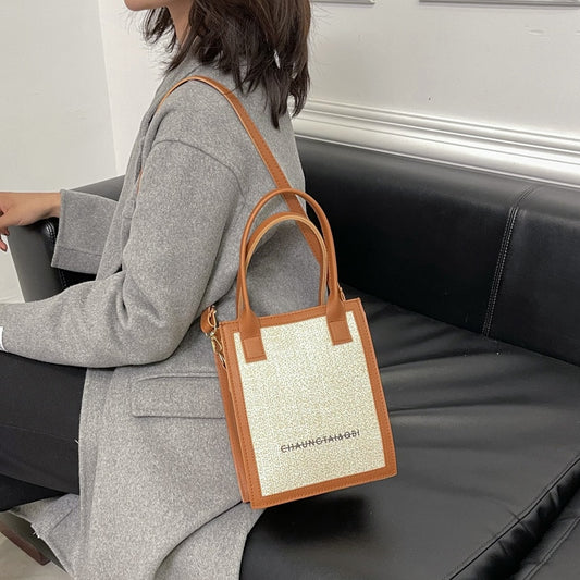 с доставкой Luxury Tote Simple Winter Trend Brand Shoulder Bags for Women PU Leather Crossbody Bag Female designer handbag