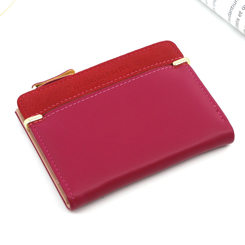 Women&#39;s Wallet Short Women Coin Purse Fashion Wallets For Woman Card Holder Small Ladies Wallet Female Hasp Mini Clutch For Girl