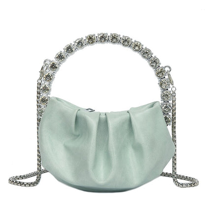 Fashion Female Mini Banquet Bag Handbags Luxury Designer Chain Shoulder Messenger Bags High Quality Cosmetic Diamond Women&#39;s Bag
