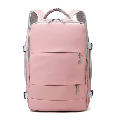 Pink Backpacks Female Outdoor Luggage Bag Women Travel Backpack Multifunction Large Capacity Sport Backpack Mochila Viaje