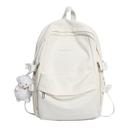Casual Waterproof Nylon Women Bags School Backpack for Teenagers Girls Travel  Backbag Mochilas Female Small Bookbag Kawaii Bag