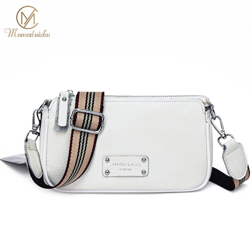 Designer Crossbody Bag Women Famous Brand  Genuine Leather Women&#39;s Bag Cowhide small Handbag Fashion Shoulder Women Bag Leather