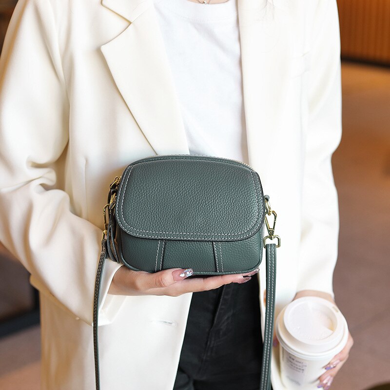 Fashion Women Bag Genuine Leather Small Crossbody Female Shoulder Messenger Bags Mini